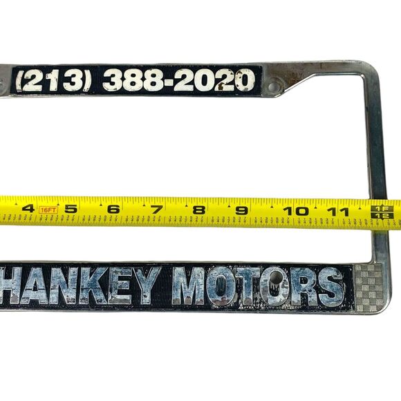 KIM-HANKEY MOTORS Dealership Car Accessories  Metal License Plate Frame Holder - Picture 8 of 8